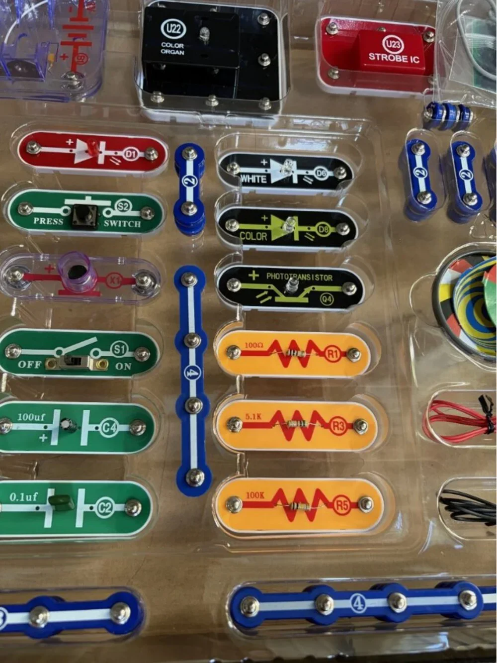 Elenco Snap Circuits Light Kit SCL175 Stem Projects Educational Electronics Kids